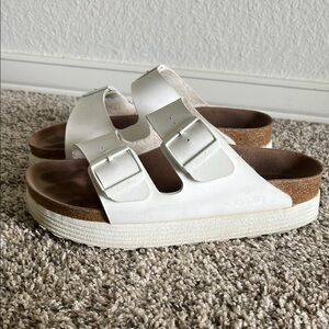Birkenstock Women's White Sandals